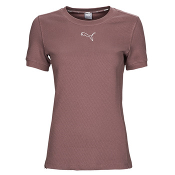 textil Dam T-shirts Puma HER SLIM Violett