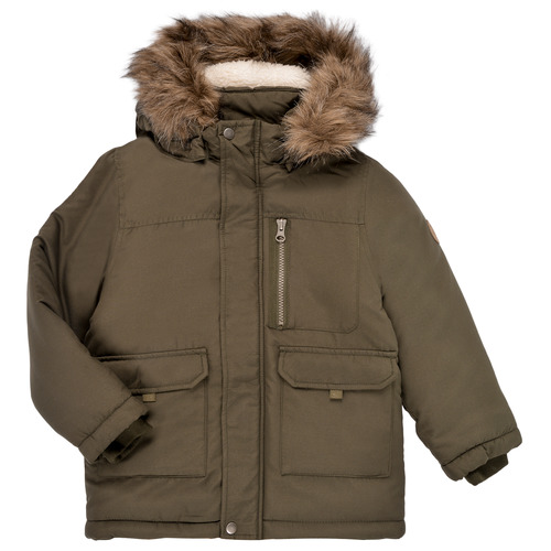 textil Pojkar Parkas Name it NKMMACE PARKA JACKET Kaki