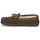 Skor Herr Loafers Minnetonka PILE LINED HARDSOLE Brun