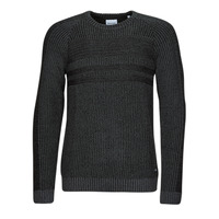 textil Herr Tröjor Jack & Jones JJPOWER KNIT CREW NECK Grå