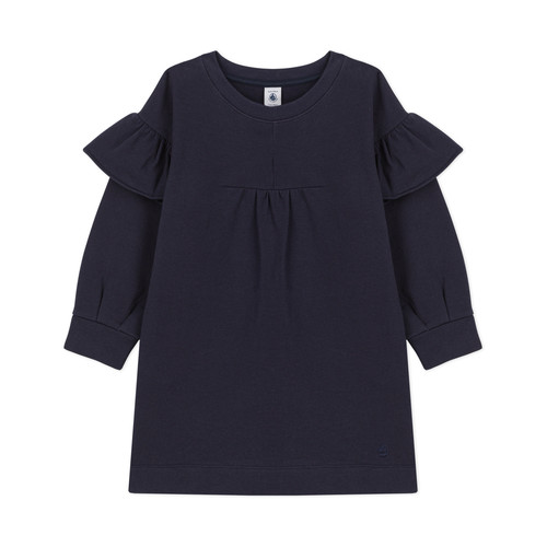 textil Flickor Korta klänningar Petit Bateau CARRY Flerfärgad