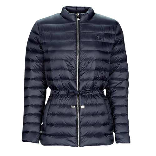 textil Dam Täckjackor Lauren Ralph Lauren DRAW WST SD-INSULATED-COAT Marin