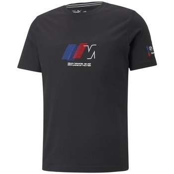 textil Herr T-shirts & Pikétröjor Puma FD BMW MMS STM GRF TEE Svart