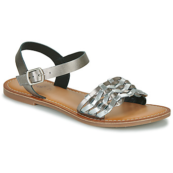 Skor Dam Sandaler Kickers KICK DASH Silver