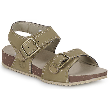 Skor Pojkar Sandaler Timberland CASTLE ISLAND 2 STRAP Grön