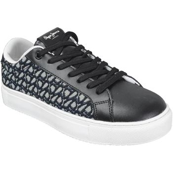 Skor Dam Sneakers Pepe jeans Adams jacki Svart