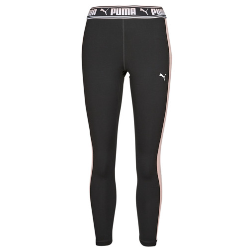 textil Dam Leggings Puma TRAIN STRONG FASHION COLORBLOCK TIGHT Svart / Rosa