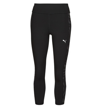 textil Dam Leggings Puma FAVORITES AOP HIGH WAIST 3/4 Svart