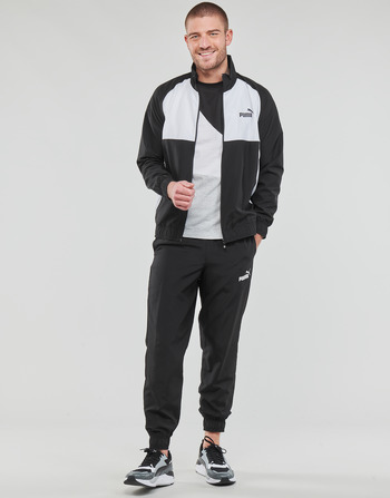 textil Herr Sportoverall Puma WOVEN TRACKSUIT Svart / Vit