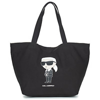 Väskor Dam Shoppingväskor Karl Lagerfeld K/IKONIK 2.0 KARL CANV SHOPPER Svart