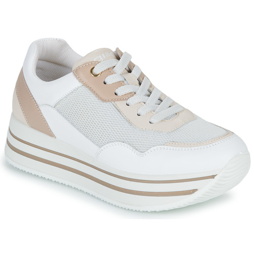 Skor Dam Sneakers IgI&CO DONNA KAY Vit / Beige