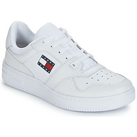 Skor Herr Sneakers Tommy Jeans TOMMY JEANS RETRO BASKET ESS Vit