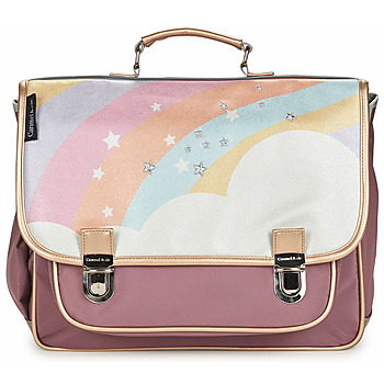 CARAMEL & CIE CARTABLE 38 CM ARC EN CIEL ETOILE