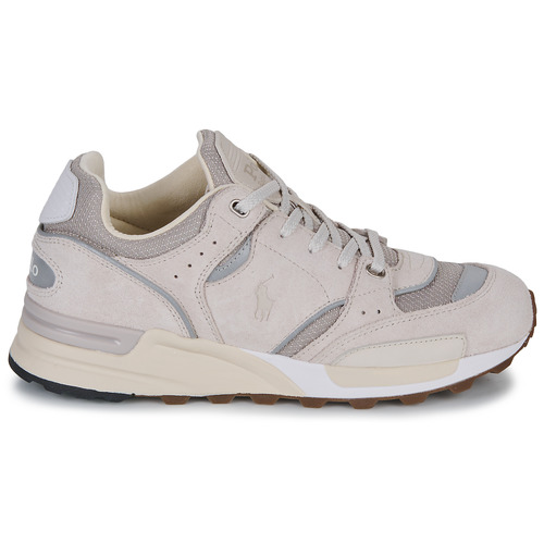 Polo Ralph Lauren TRACKSTR 200-SNEAKERS-LOW TOP LACE Benvit / Grå