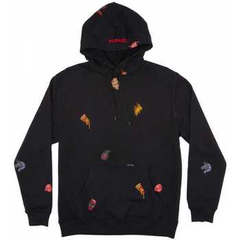 textil Herr Sweatshirts DC Shoes Dp all over hoodie Svart