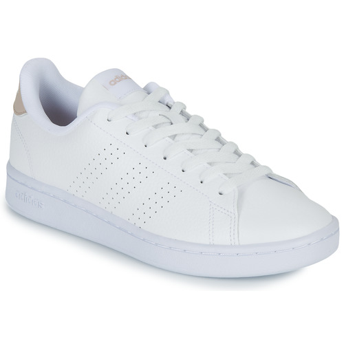 Skor Dam Sneakers Adidas Sportswear ADVANTAGE Vit / Beige