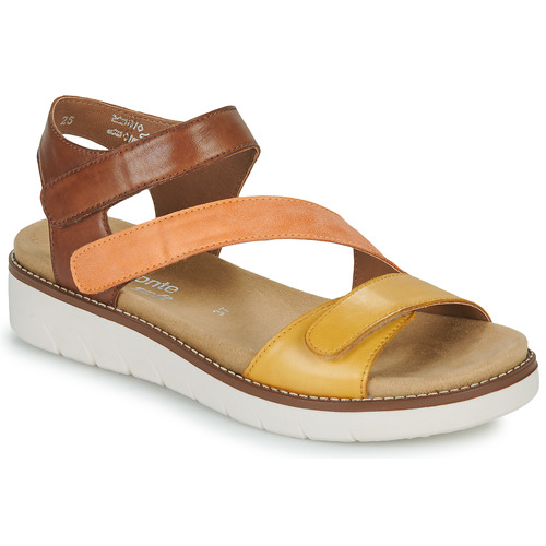 Skor Dam Sandaler Remonte D2050-27 Brun / Orange / Brun