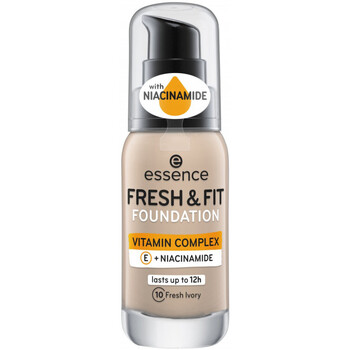 skonhet Dam Foundation & Bas Essence Fresh & Fit Vitamin Complex Foundation Beige