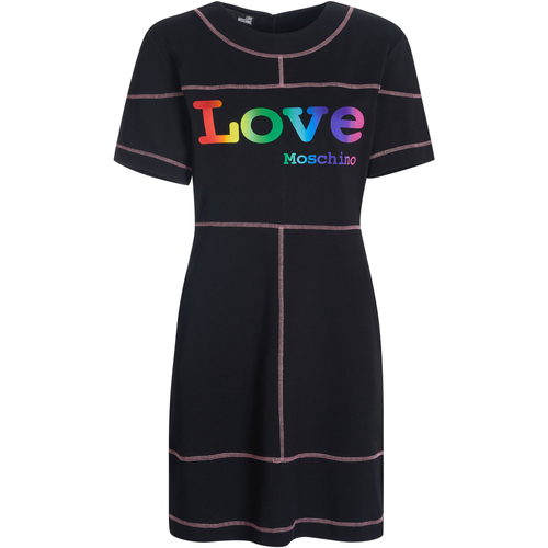 textil Dam Klänningar Love Moschino  Svart