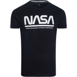 textil Herr T-shirts Nasa  Svart