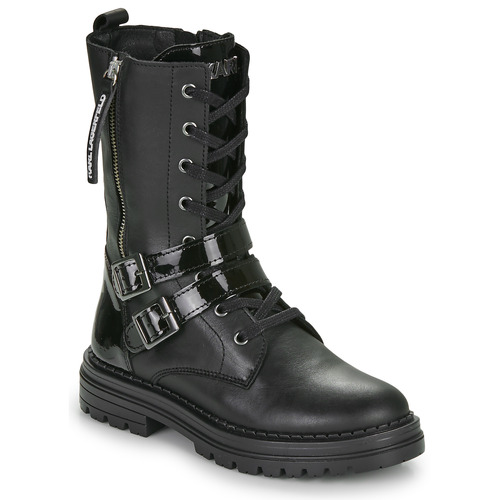 Skor Flickor Boots Karl Lagerfeld Z19112 Svart