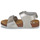 Skor Flickor Sandaler Timberland CASTLE ISLAND 2 STRAP Silver