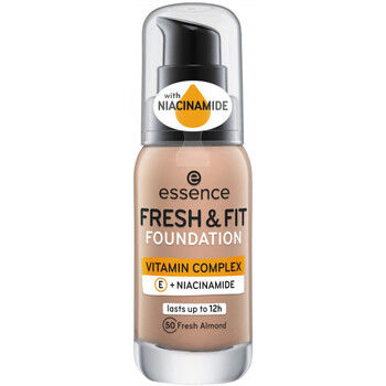 skonhet Dam Foundation & Bas Essence Fresh & Fit Vitamin Complex Foundation Brun