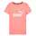 textil Flickor T-shirts Puma ESS LOGO TEE G Rosa