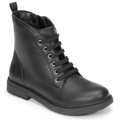 Skor Flickor Boots Geox J ECLAIR GIRL I Svart