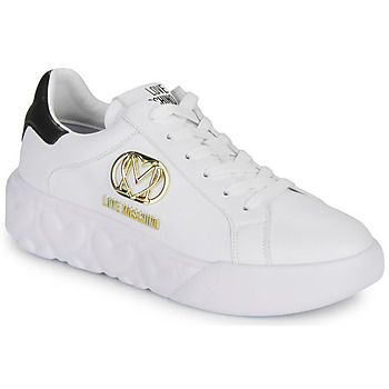 Skor Dam Sneakers Love Moschino HEART LOVE Vit