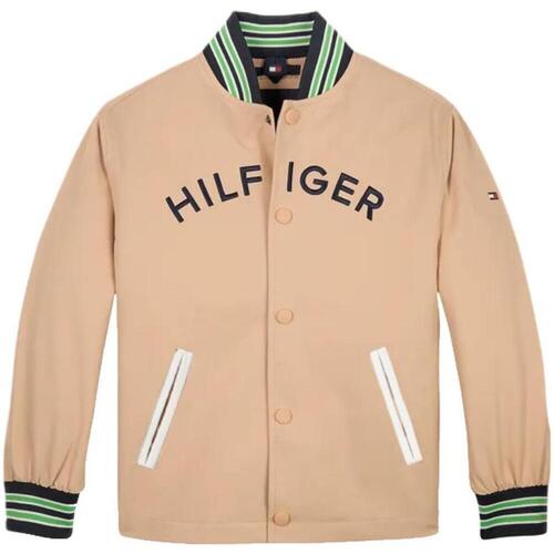 textil Pojkar Jackor Tommy Hilfiger  Beige