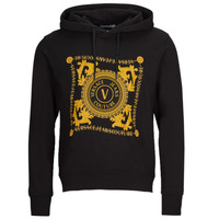 textil Herr Sweatshirts Versace Jeans Couture GAIF07 Svart