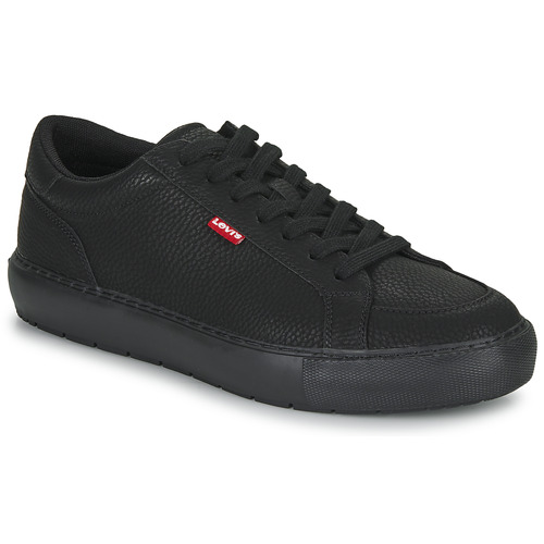 Skor Herr Sneakers Levi's WOODWARD RUGGED LOW Svart