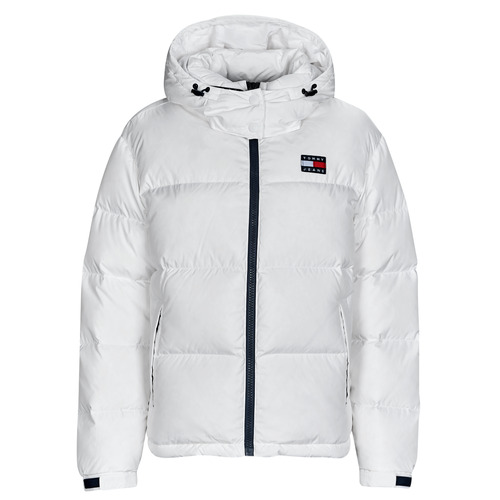 textil Dam Täckjackor Tommy Jeans TJW ALASKA PUFFER Vit