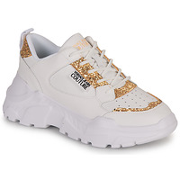 Skor Dam Sneakers Versace Jeans Couture 75VA3SC2 Vit / Guldfärgad