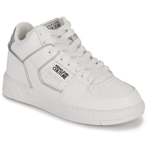 Skor Dam Höga sneakers Versace Jeans Couture 75VA3SJ1 Vit / Silverfärgad