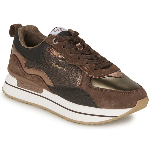 Skor Dam Sneakers Pepe jeans RUSPER NAS Brun