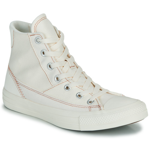 Skor Dam Höga sneakers Converse CHUCK TAYLOR ALL STAR PATCHWORK Benvit