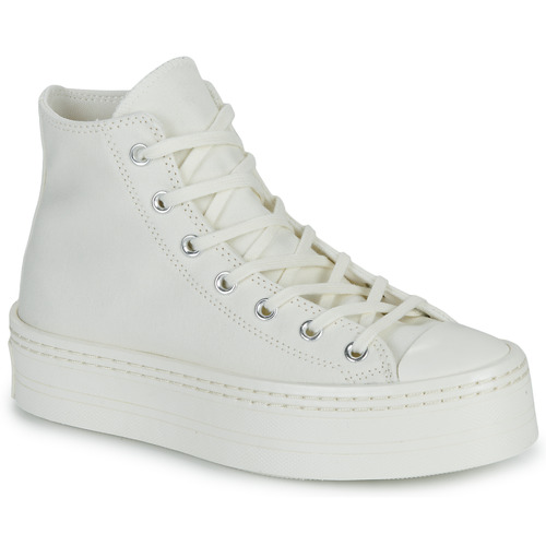 Skor Dam Höga sneakers Converse CHUCK TAYLOR ALL STAR MODERN LIFT PLATFORM CANVAS Vit