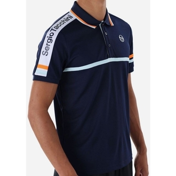 textil Herr T-shirts & Pikétröjor Sergio Tacchini JURA PL POLO Blå