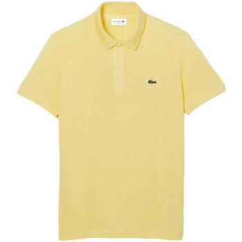 textil Herr T-shirts Lacoste  Gul