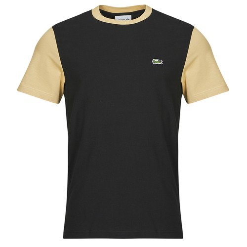 textil Herr T-shirts Lacoste TH1298 Svart