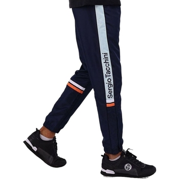 textil Herr Byxor Sergio Tacchini JURA PL PANTS Blå