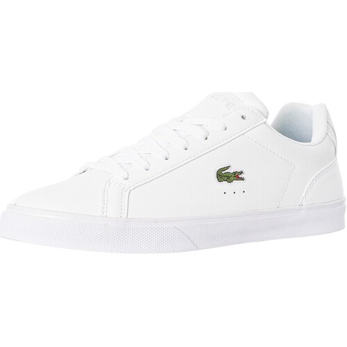 Skor Herr Sneakers Lacoste Lerond Pro BL 23 1 CMA Läderskor Vit