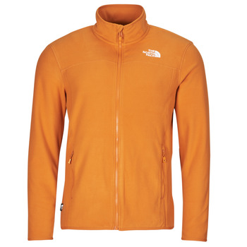 textil Herr Fleecetröja The North Face 100 GLACIER FULL ZIP Orange