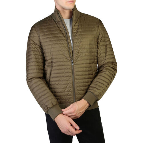 textil Herr Sweatjackets Geox m6420nt2163-f3030 military Grön