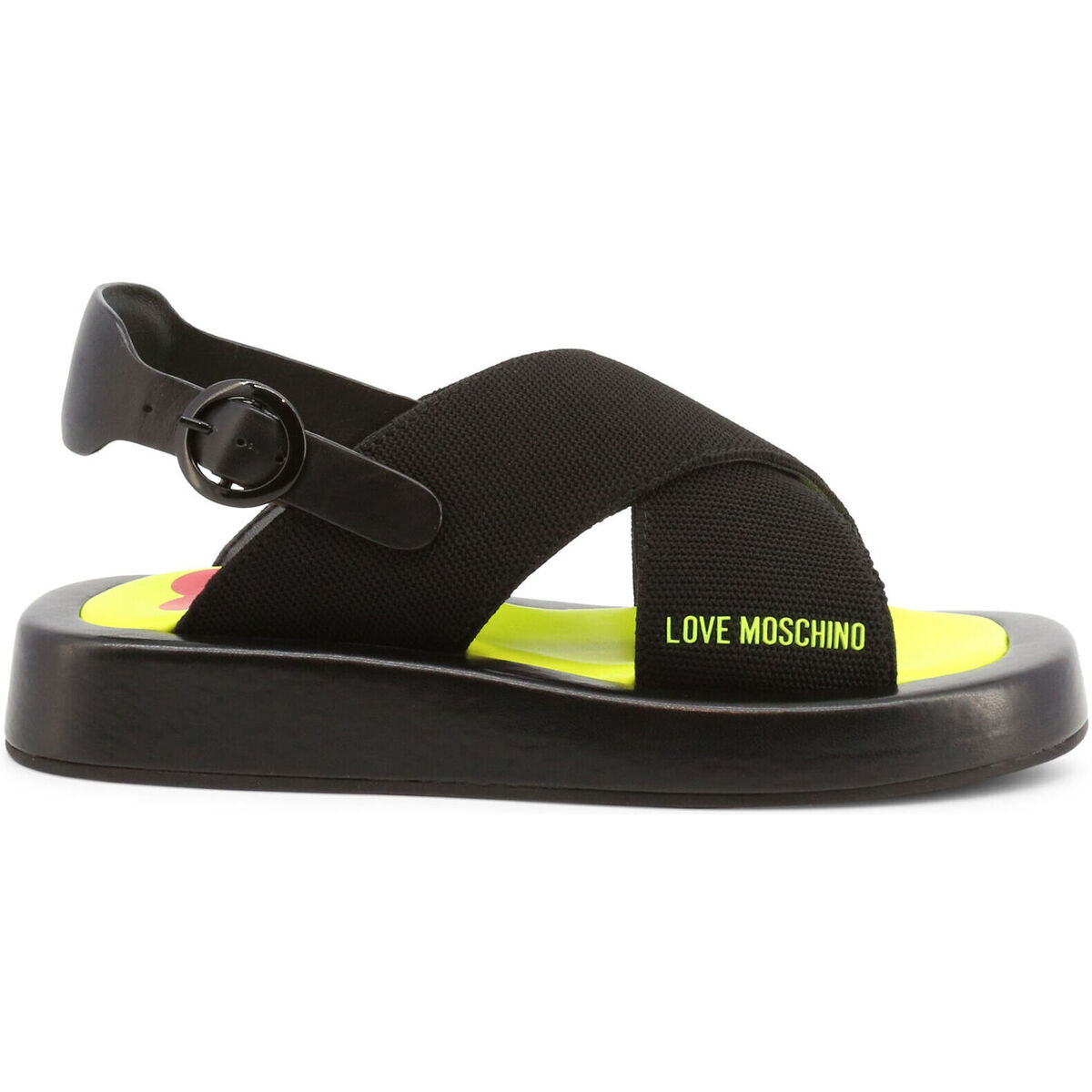 Skor Dam Sandaler Love Moschino ja16123g0eizn-000 black Svart