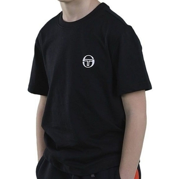 textil Pojkar T-shirts & Pikétröjor Sergio Tacchini NOLIN JR T SHIRT Blå