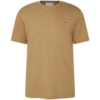 textil Herr T-shirts Lacoste  Brun