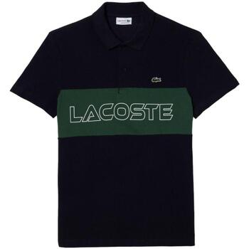 textil Herr T-shirts Lacoste  Blå